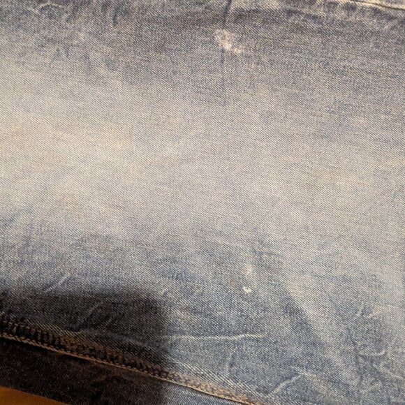 Mens Levis Jeans 36x32 Distressed - Picture 3 of 6